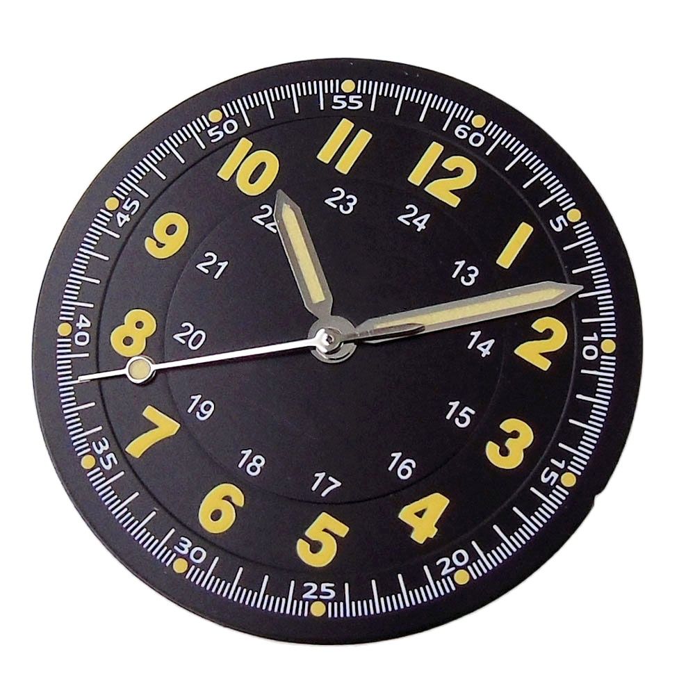 Automatic Pilot Watch - Klassieke 29 mm pilot-stijl wijzerplaat +
