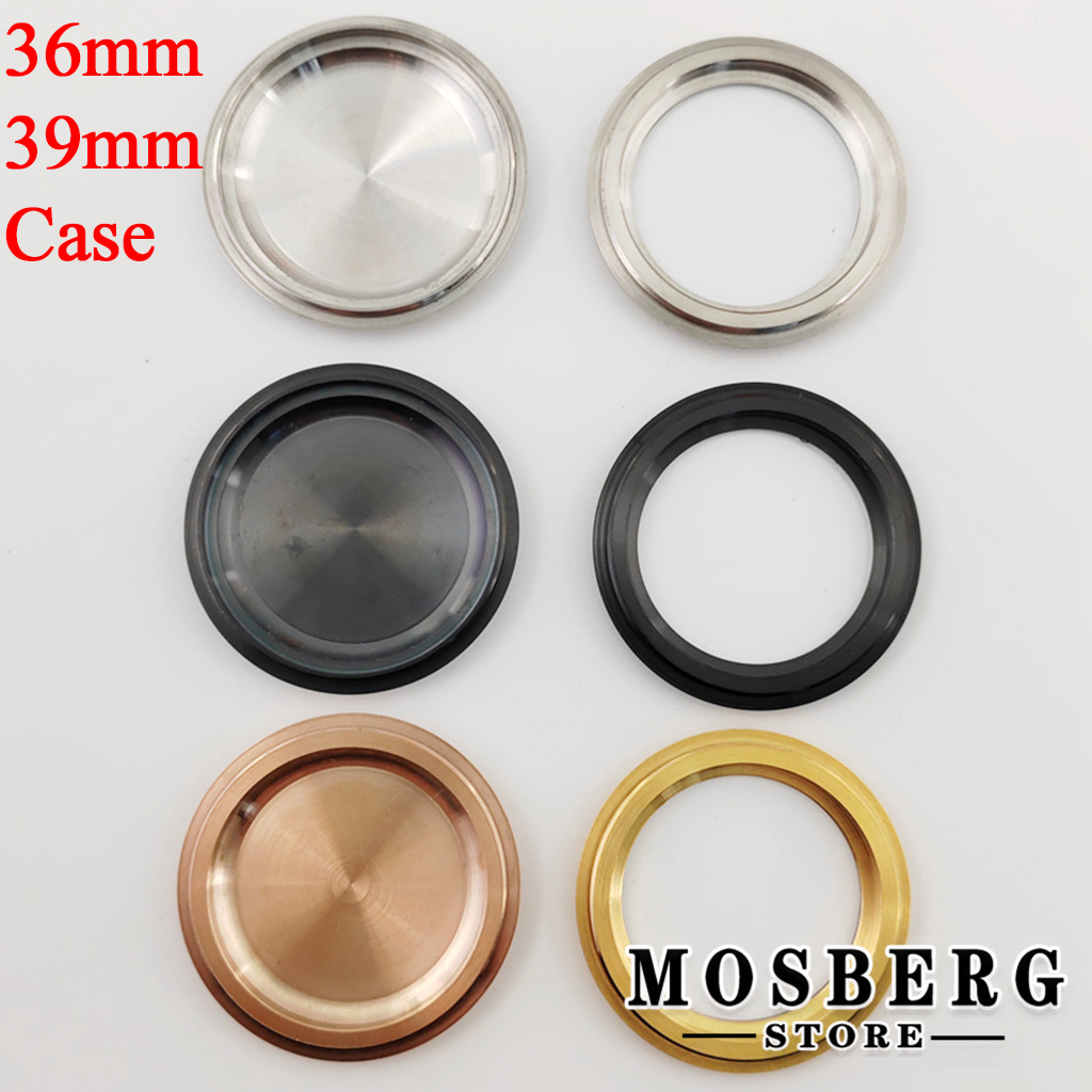 Exhibition Caseback - 36 mm 39 mm horlogekast bodemafdekking