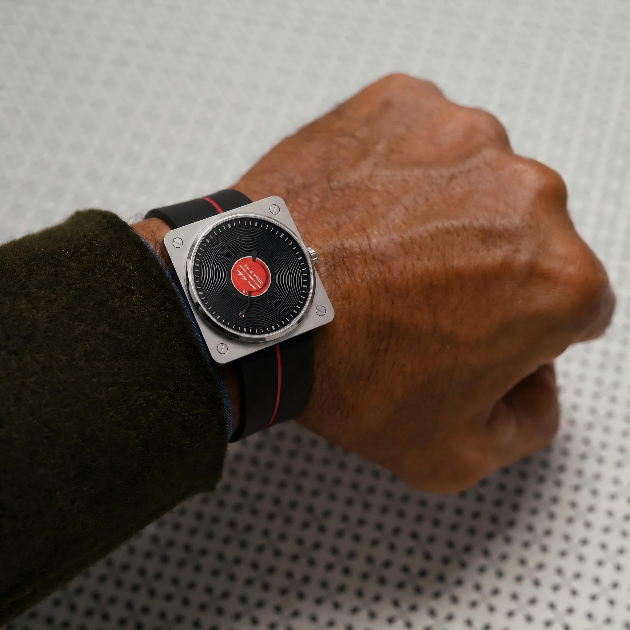 Luxury Watch Cartier - SKU Vinyl Record Quartz Herenhorloges voor