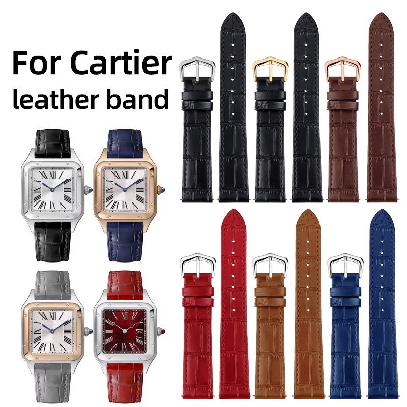 Luxury Watch Cartier - 15mm 17mm 18mm 20mm lederen band