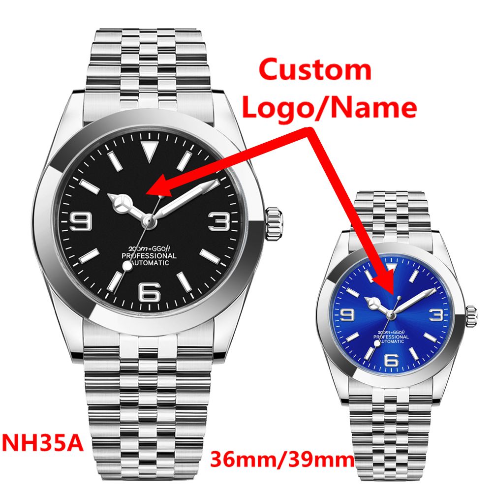 Luxury Women'S Watch - Aangepaste Logo Luxe NH35 Horloge Dames