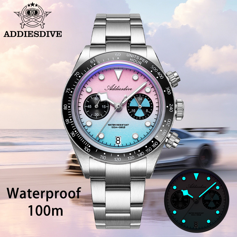 Zero Luxury Watch - ADDIESDIVE Quartz Horloge 2026 Nieuw Gewelfd