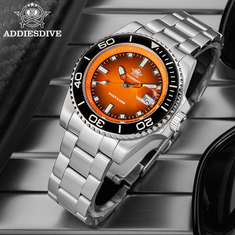 Rolex Watch Submariner - ADDIESDIVE Herenhorloge Quartz roestvrij staal duikhorloge