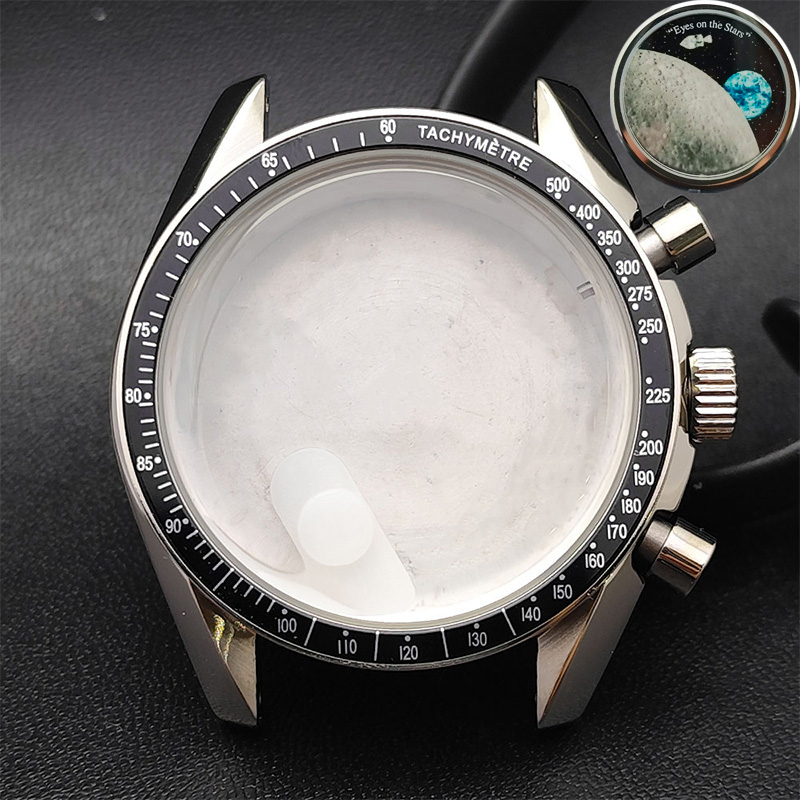 Exhibition Caseback - 39,7 mm herenhorloges metalen kast FIT