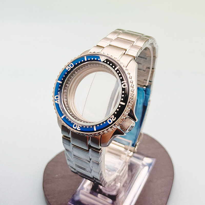 Exhibition Caseback - Op maat gemaakte 42mm SKX007 horlogekast