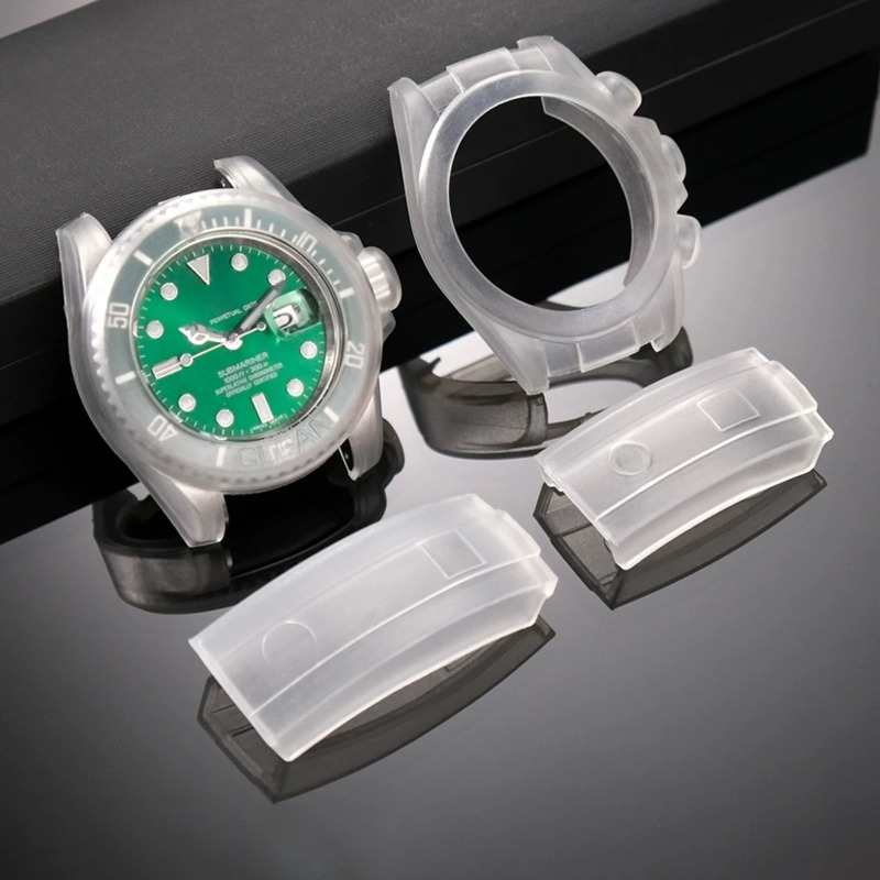 Luxury Watch Unique - Horlogebeschermhoes Transparant Krasbestendig Waterdicht Siliconen Beschermfolie
