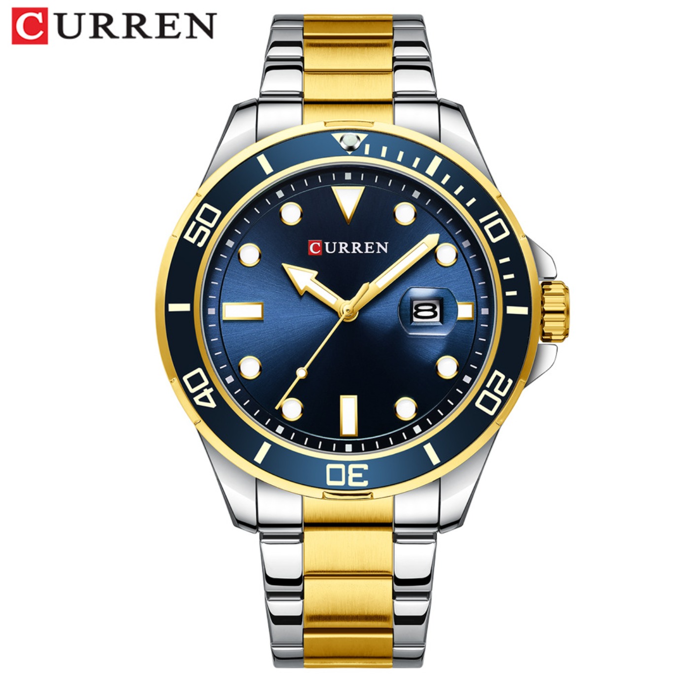 CURREN Nieuwe Green Water Ghos - Luxury Watch Brands recensie en prijs