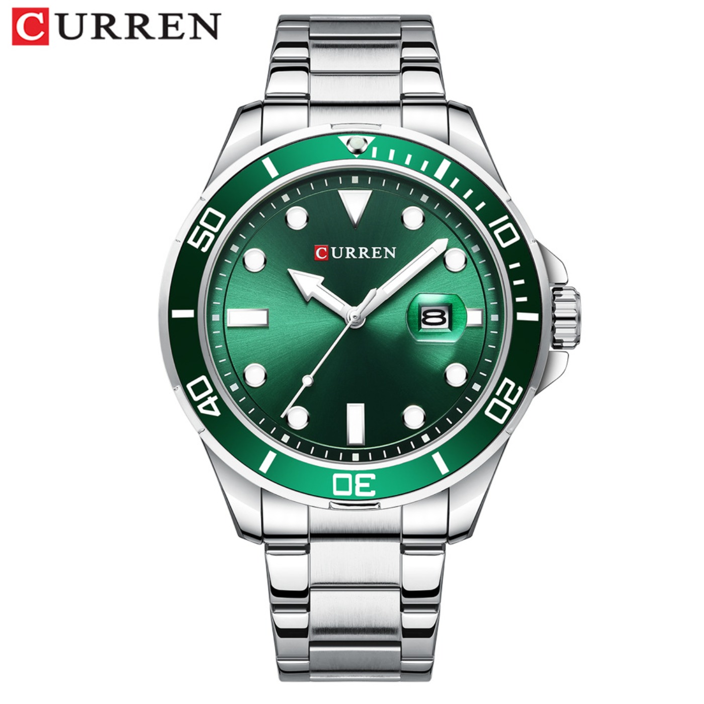 CURREN Nieuwe Green Water Ghos - Luxury Watch Brands recensie en prijs