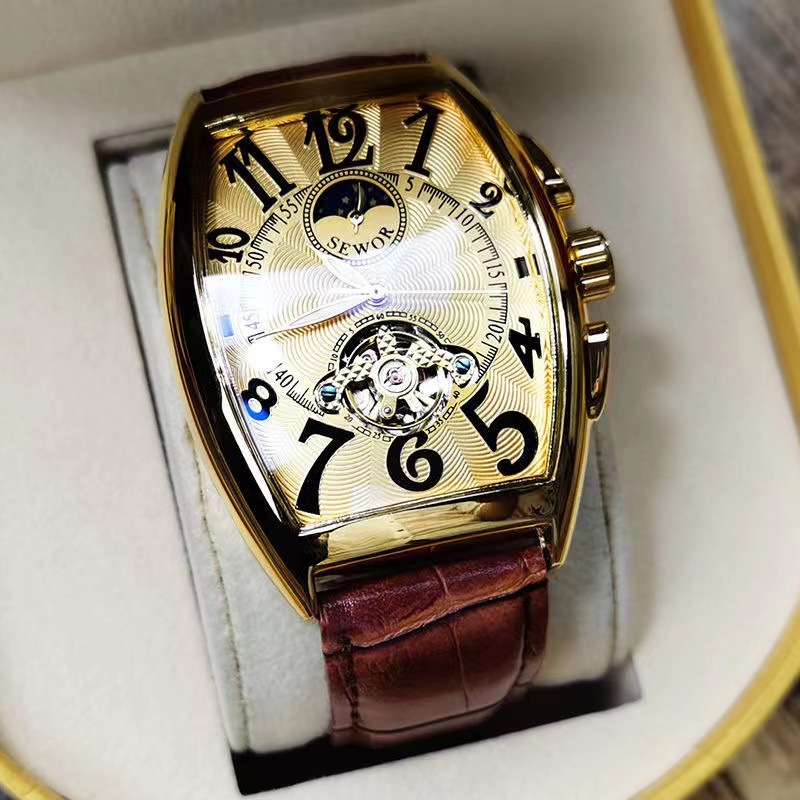 Sewor Mechanische Horloge Mann - Luxury Watch Arabic recensie en prijs