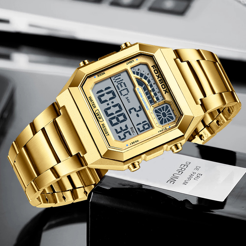 FOXBOX LIGE Mode Luxe Digitale - Luxury Watch Hd recensie en prijs