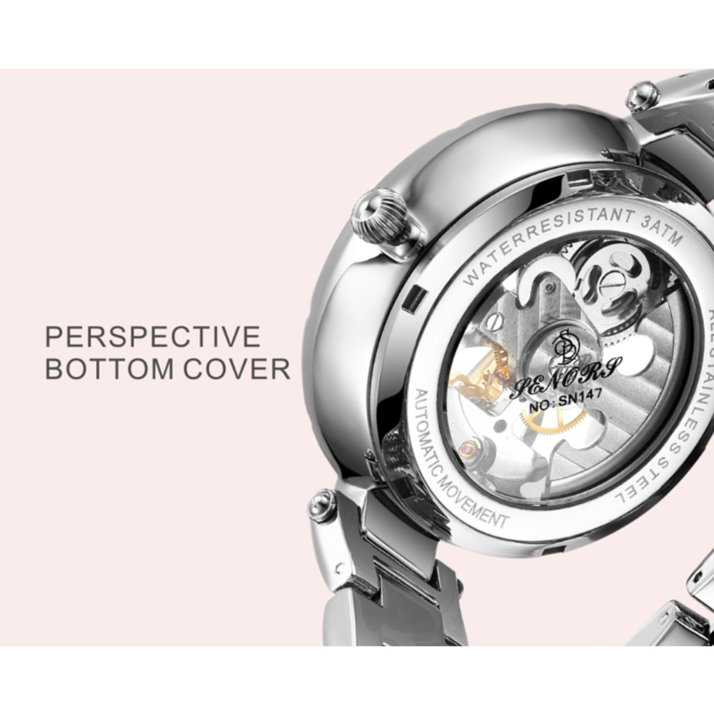 Luxe Dames Waterdicht Skelet T - Luxury Watch Moon Phase recensie en prijs