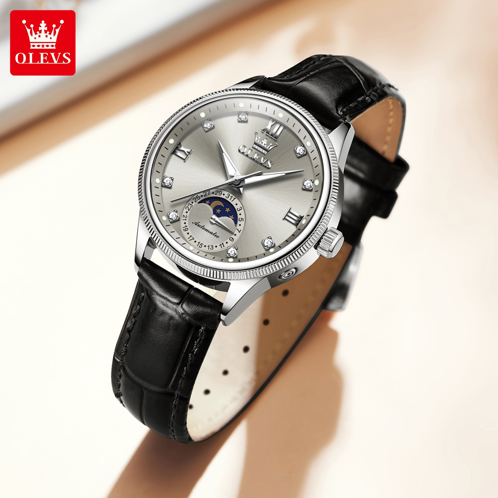 OLEVS Maanfase Mode Vrouwen Ho - Luxury Watch Moon Phase recensie en prijs
