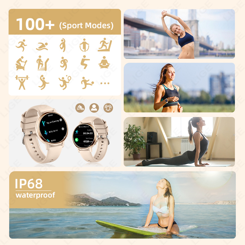2026 LUIK Vrouwen Smart Horlog - Luxury Watch Hd recensie en prijs
