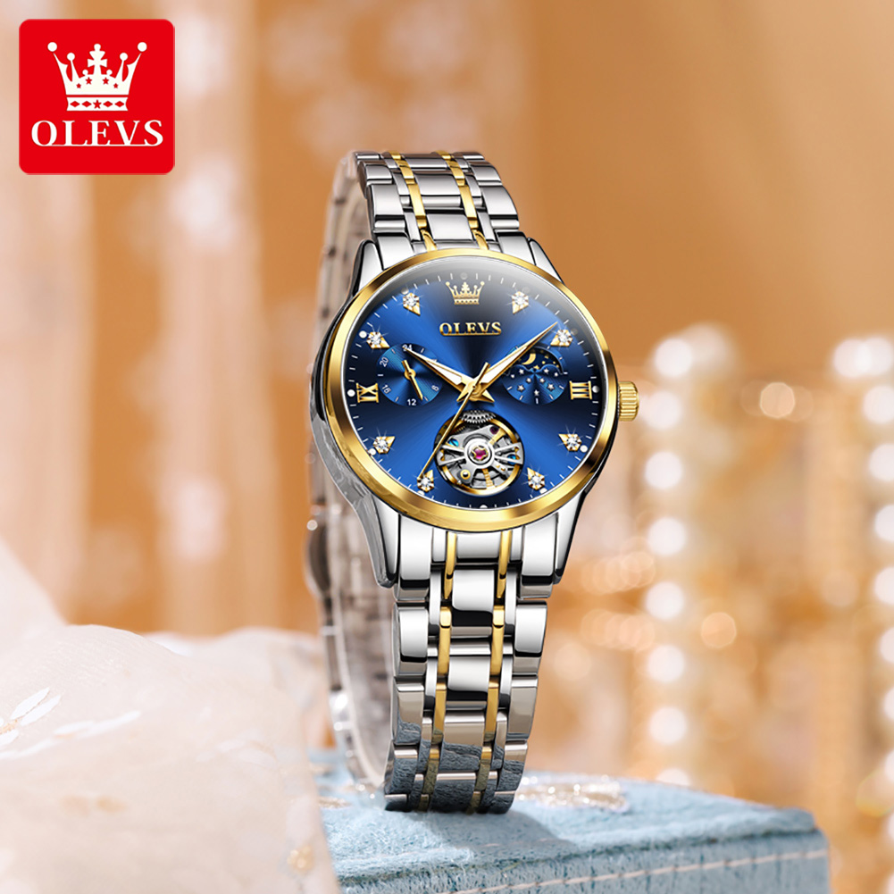 Olevs Vrouwen Horloges Luxe To - Automatic Pilot Watch recensie en prijs