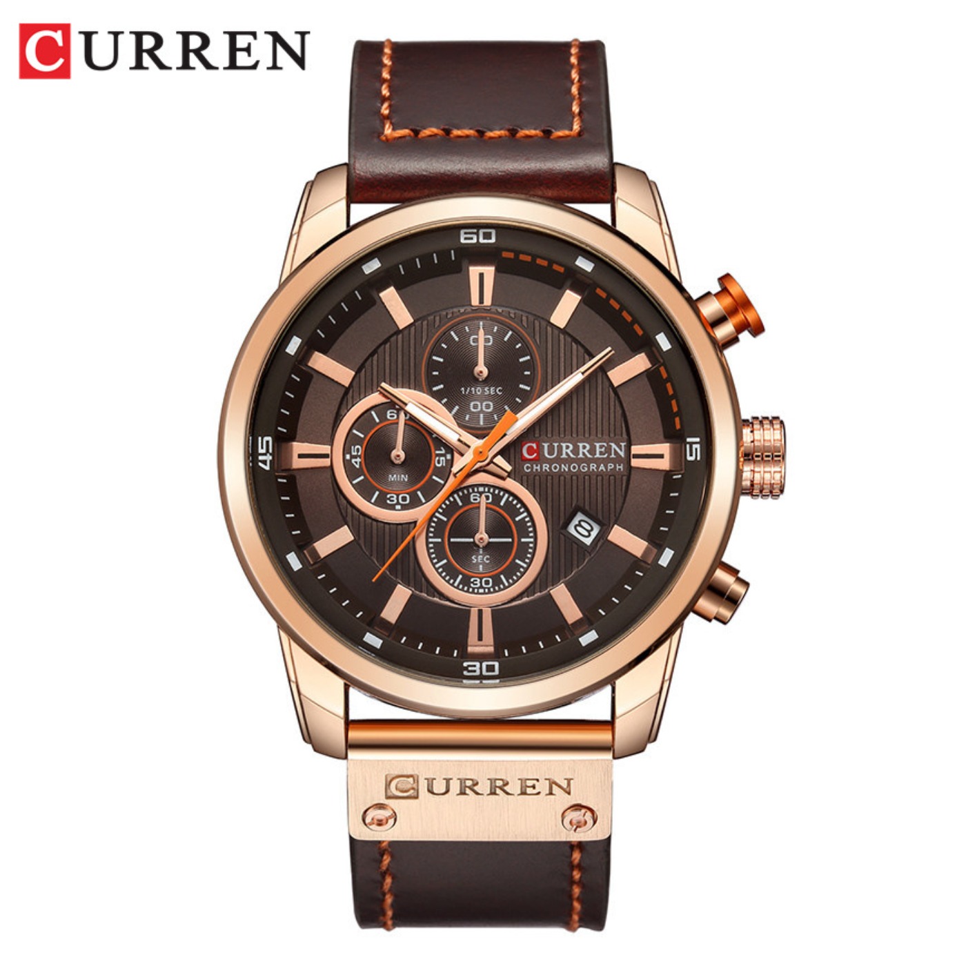 CURREN Mode Datum Quartz Manne - Luxury Watch Brands recensie en prijs