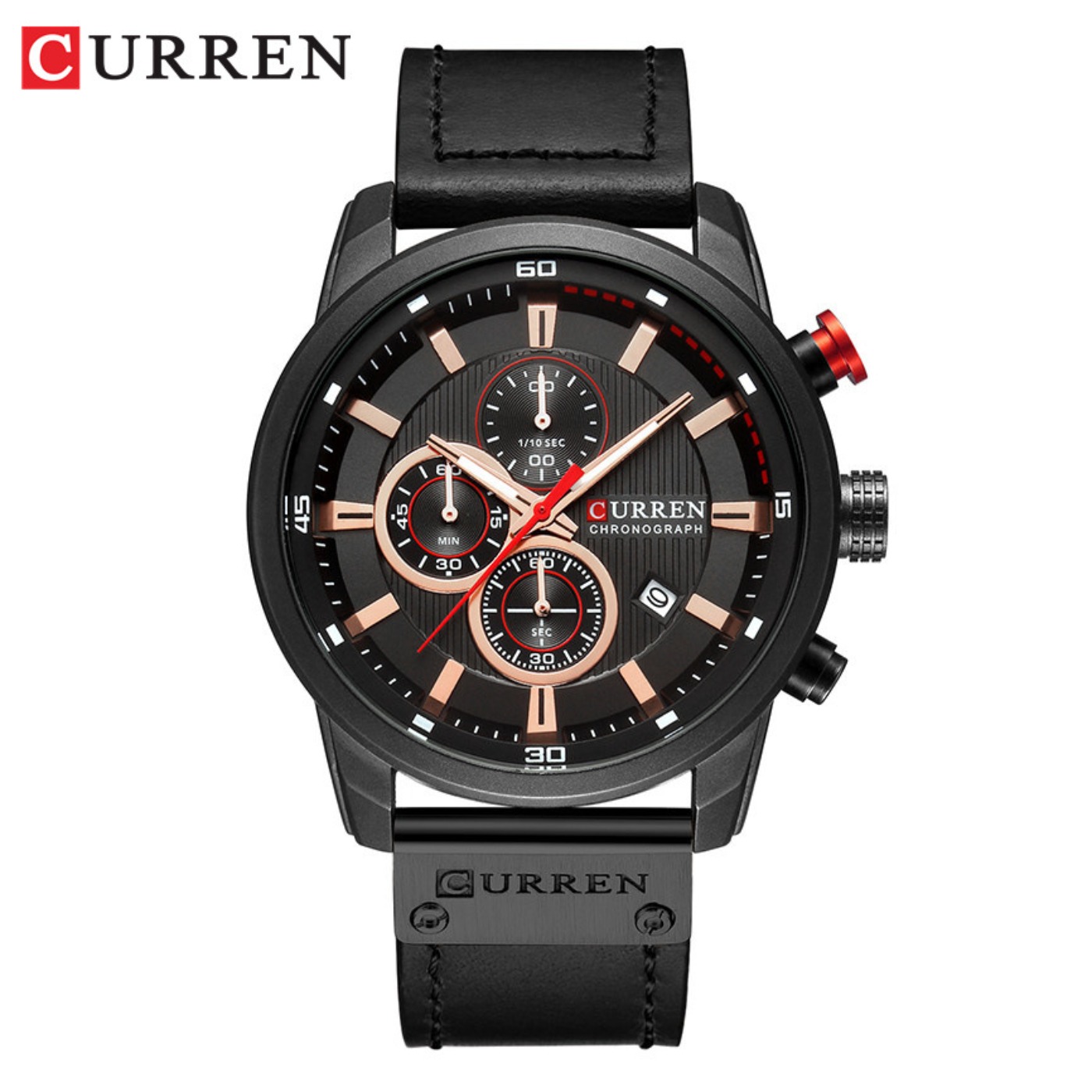 CURREN Mode Datum Quartz Manne - Luxury Watch Brands recensie en prijs