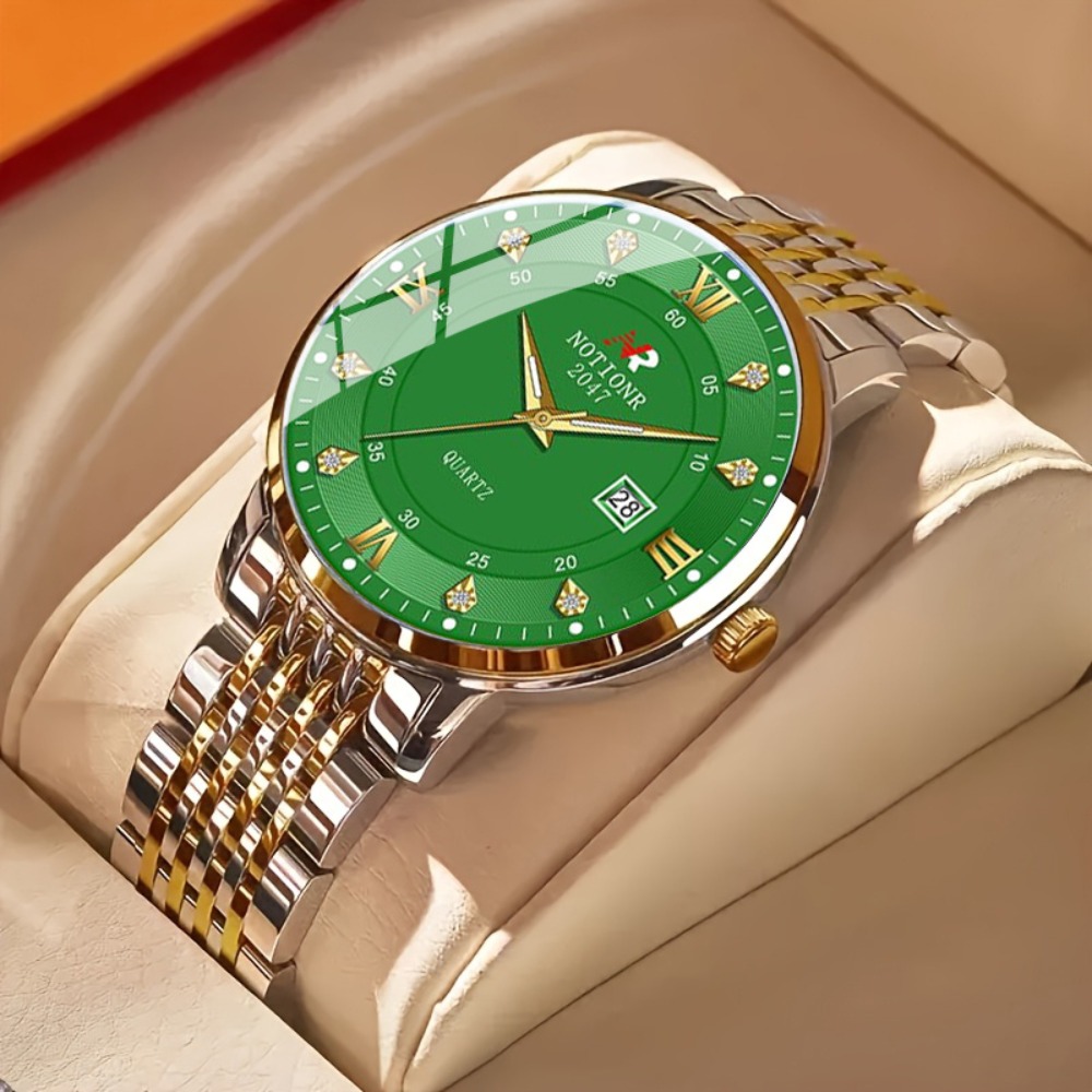 2 stuks klassieke heren quartz - Luxury Watch Straps recensie en prijs