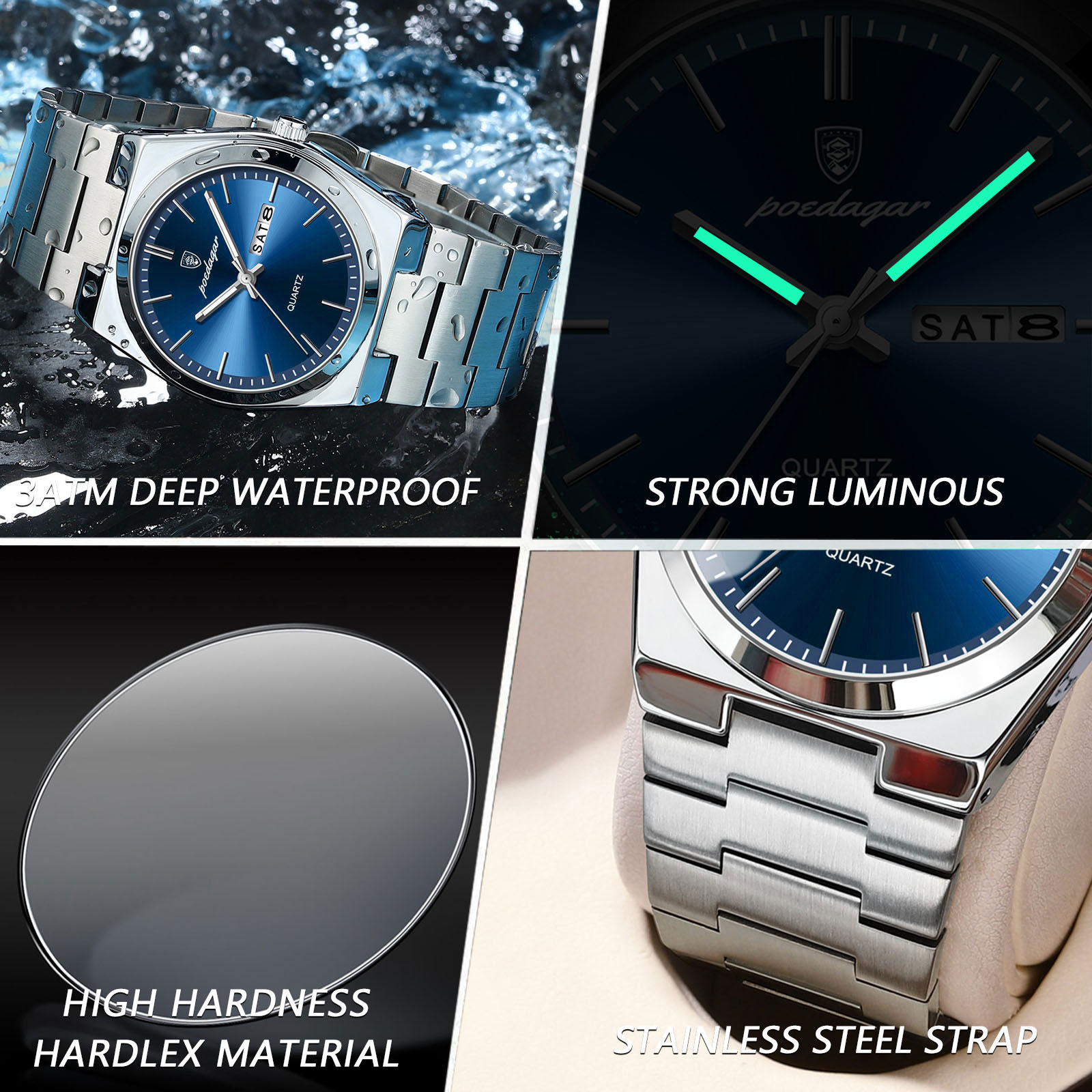 POEDAGAR Luxe Horloges Voor Ma - Luxury Watch Cartier recensie en prijs