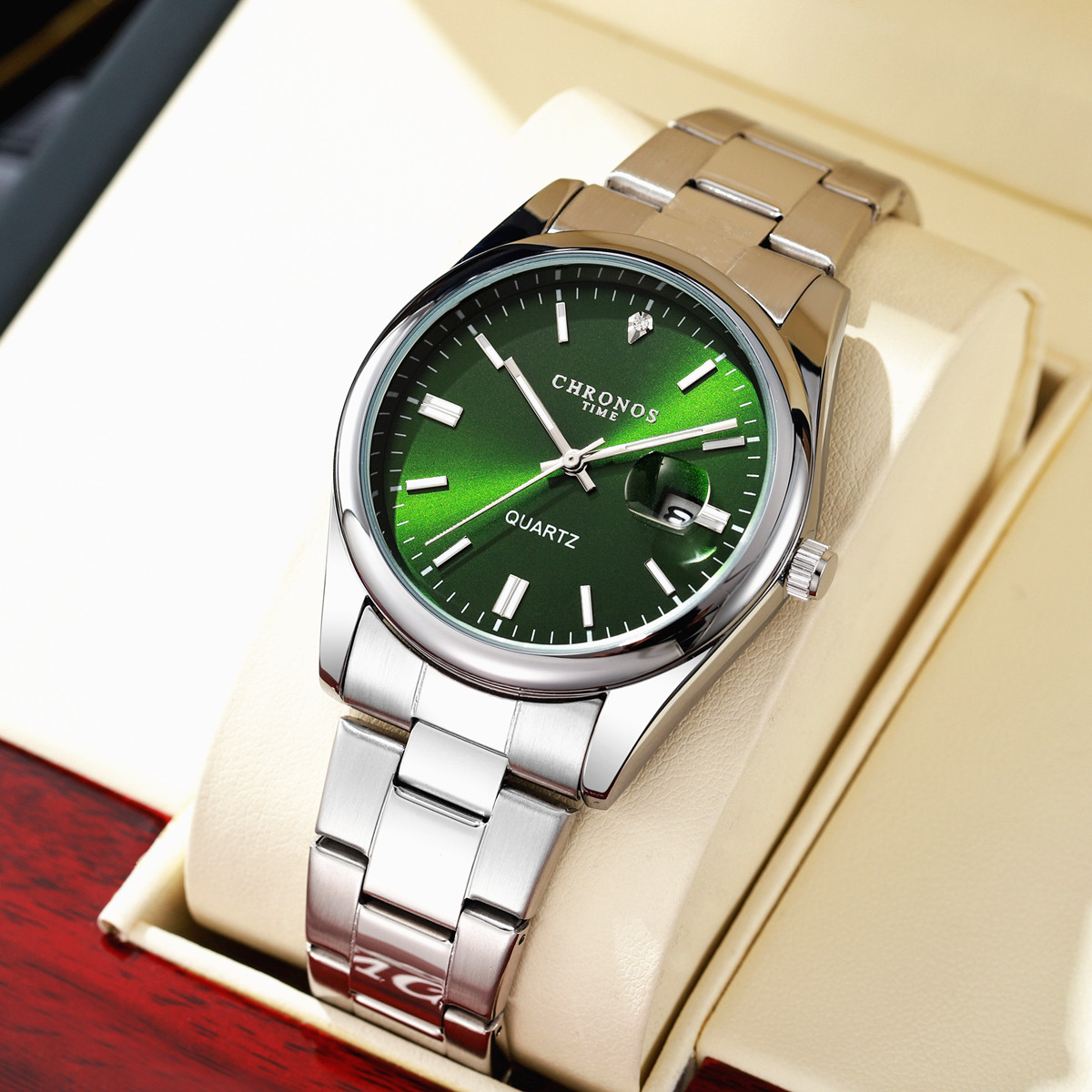 CHRONOS Topmerk Luxe Man Horlo - Luxury Watch Cartier recensie en prijs
