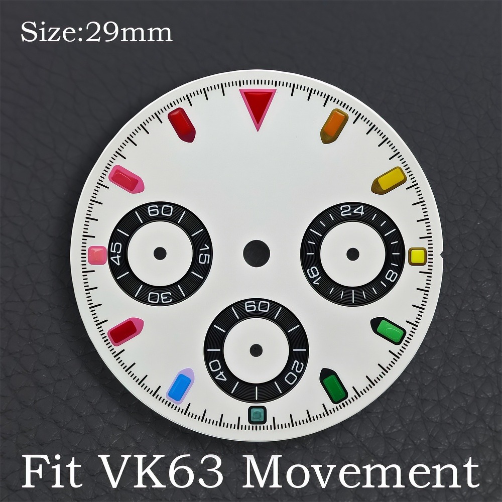 VK63 29mm wijzerplaat wijzers  - Exhibition Caseback recensie en prijs