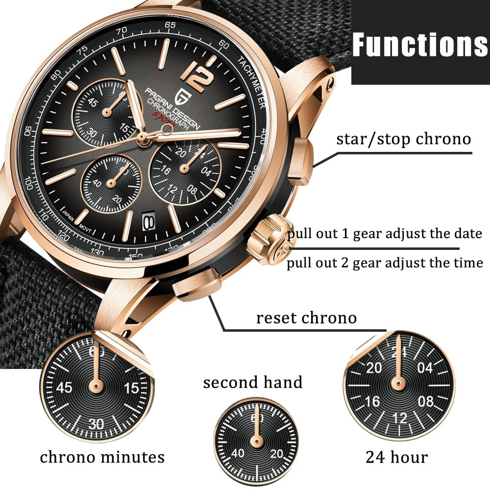 PAGANI ONTWERP Nieuwe Heren Ho - Luxury Watch Brands recensie en prijs