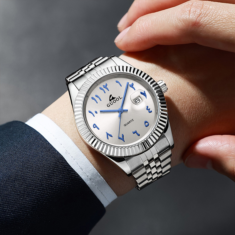Nieuw, populair herenhorloge v - Luxury Watch Arabic recensie en prijs