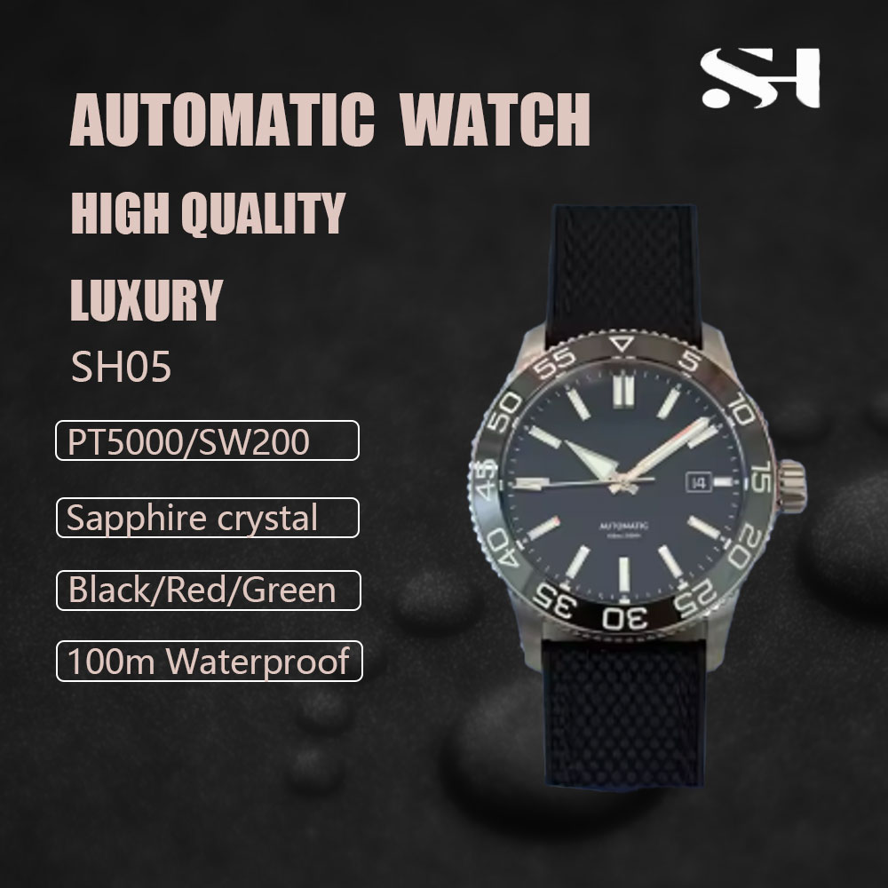 SH05 Heren Automatisch Duikhor - Exhibition Caseback recensie en prijs
