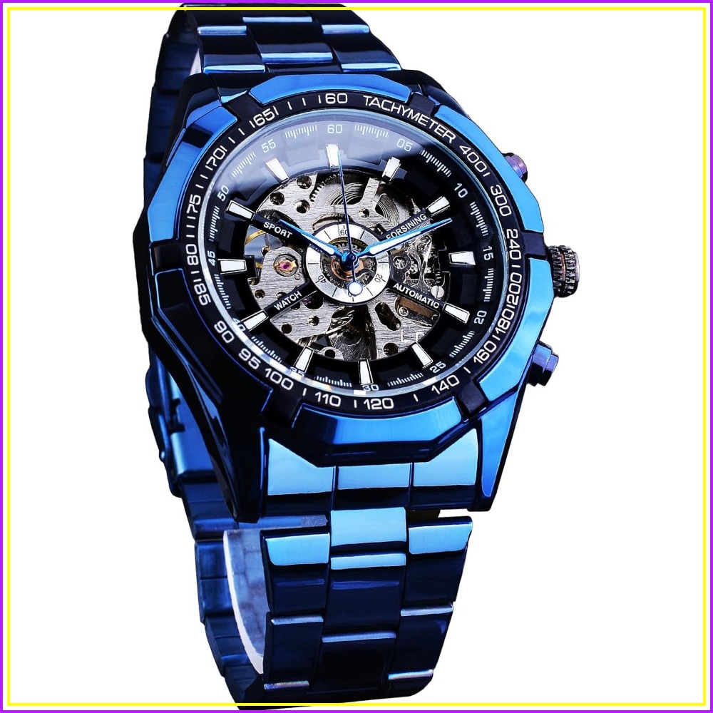 Mechanisch herenhorloge met sk - Luxury Watch Image recensie en prijs