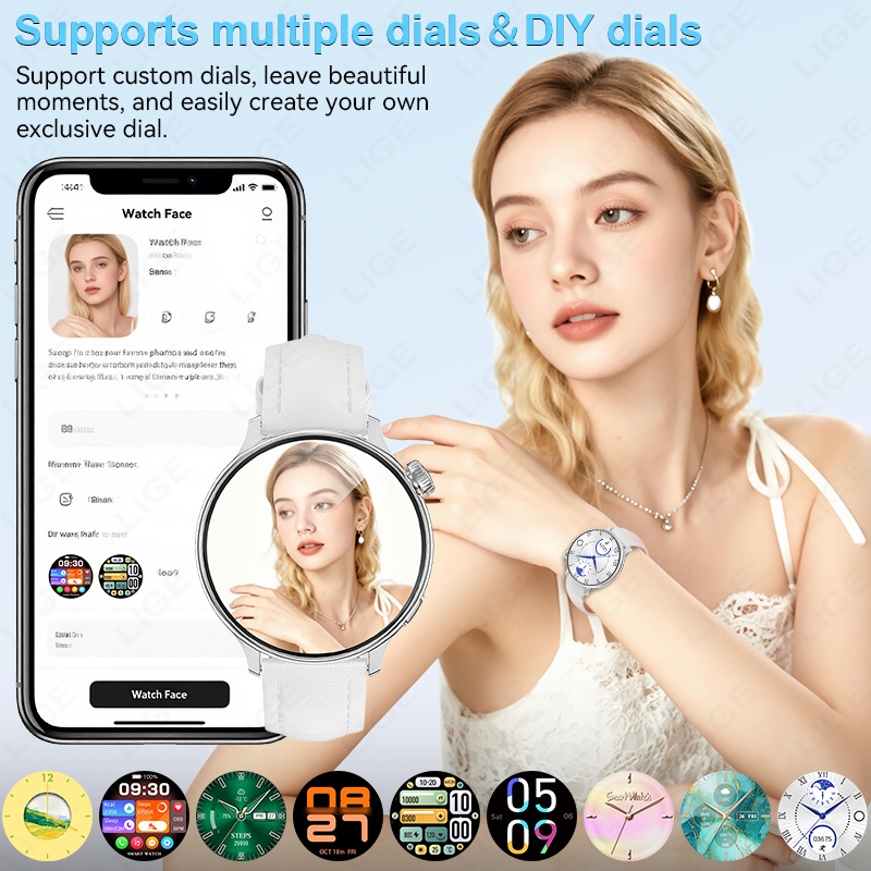 LIGE Luxe Smartwatches voor da - Luxury Watch Hd recensie en prijs