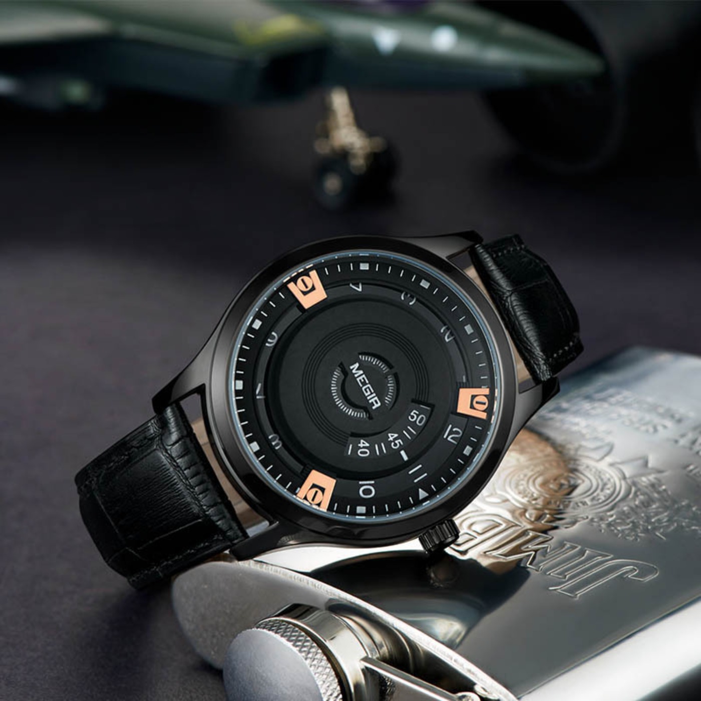 MEGIR Mannen Horloges Luxe Led - Luxury Watch Straps recensie en prijs
