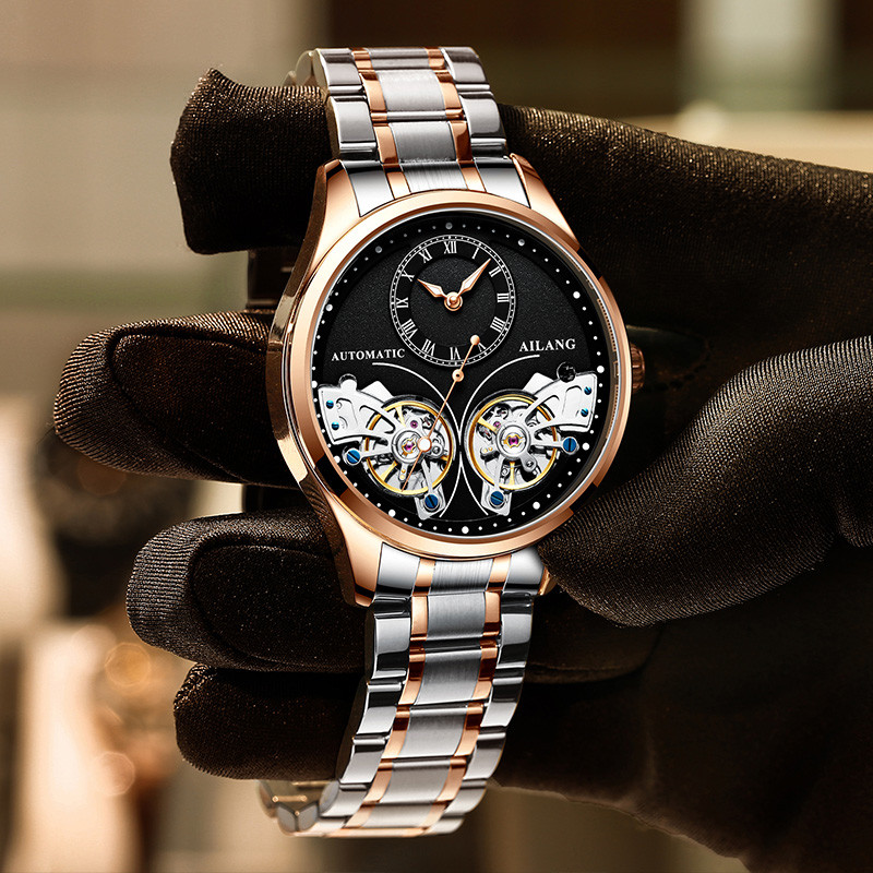 AILANG Gloednieuw mode dubbel  - Automatic Pilot Watch recensie en prijs