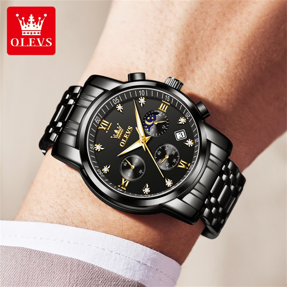 OLEVS Populaire herenhorloges  - Luxury Watch Brands recensie en prijs