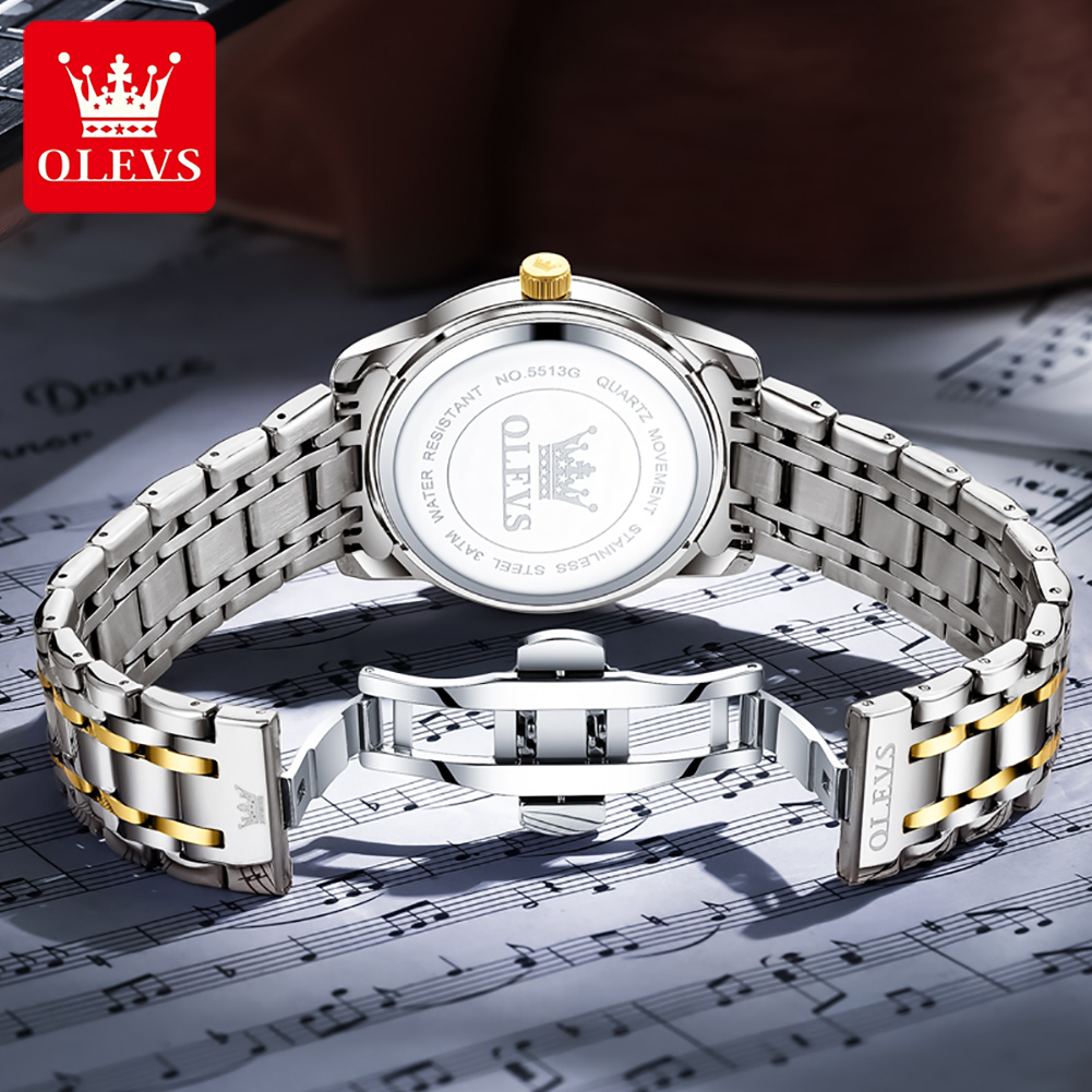 OLEVS merk mode herenhorloges  - Luxury Watch Brands recensie en prijs