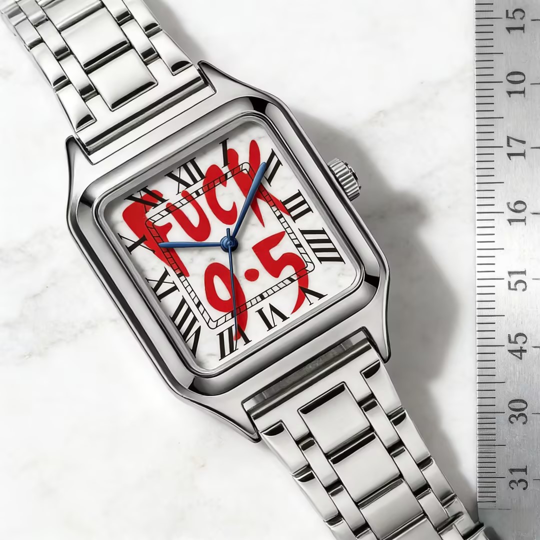 FUCK9.5 Roestvrij staallegerin - Luxury Watch Cartier recensie en prijs