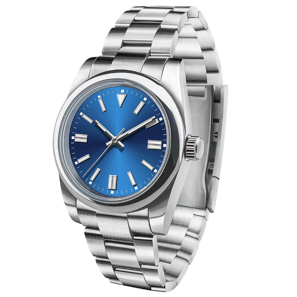 Aangepast logo herenhorloge sa - Luxury Watch Straps recensie en prijs