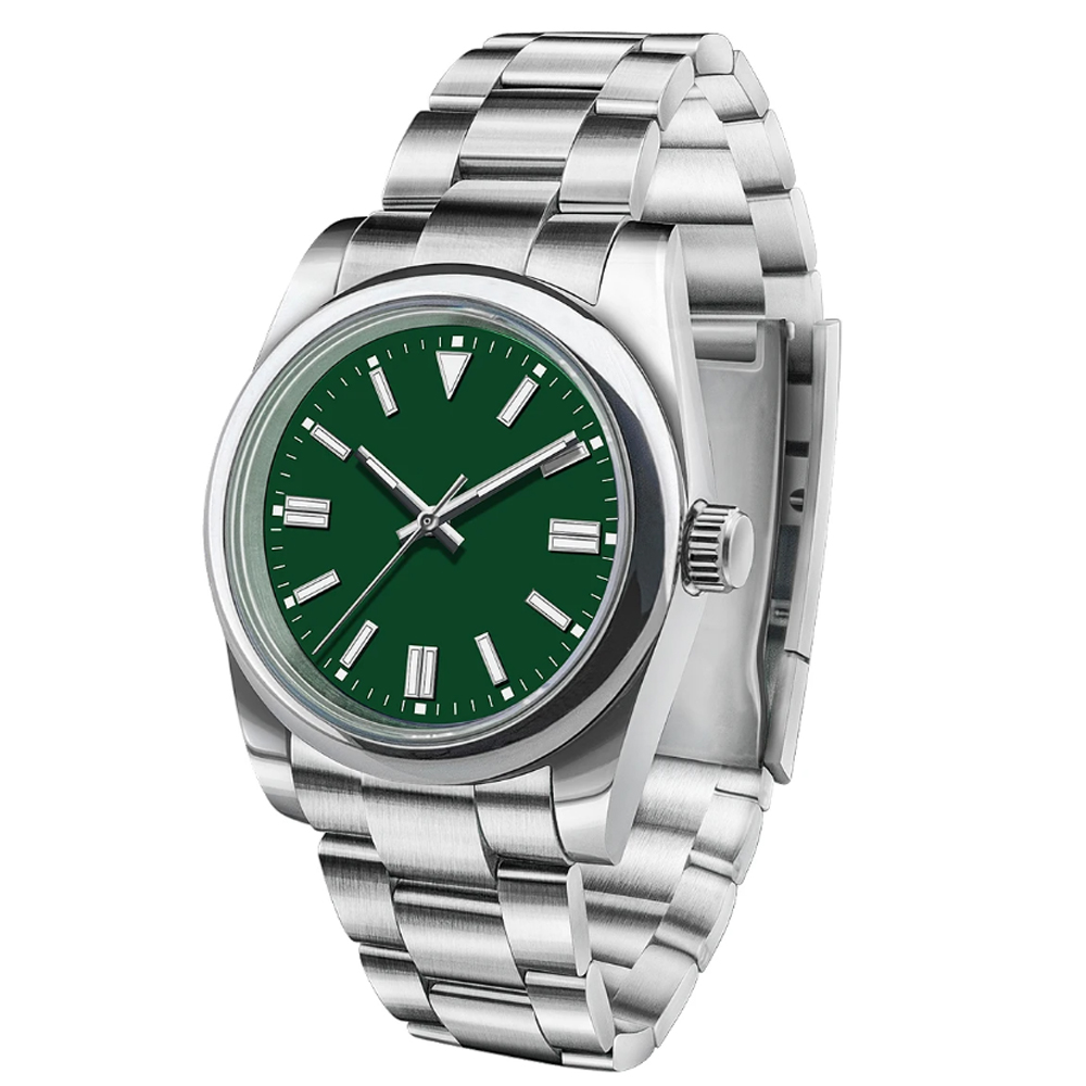 Aangepast logo herenhorloge sa - Luxury Watch Straps recensie en prijs