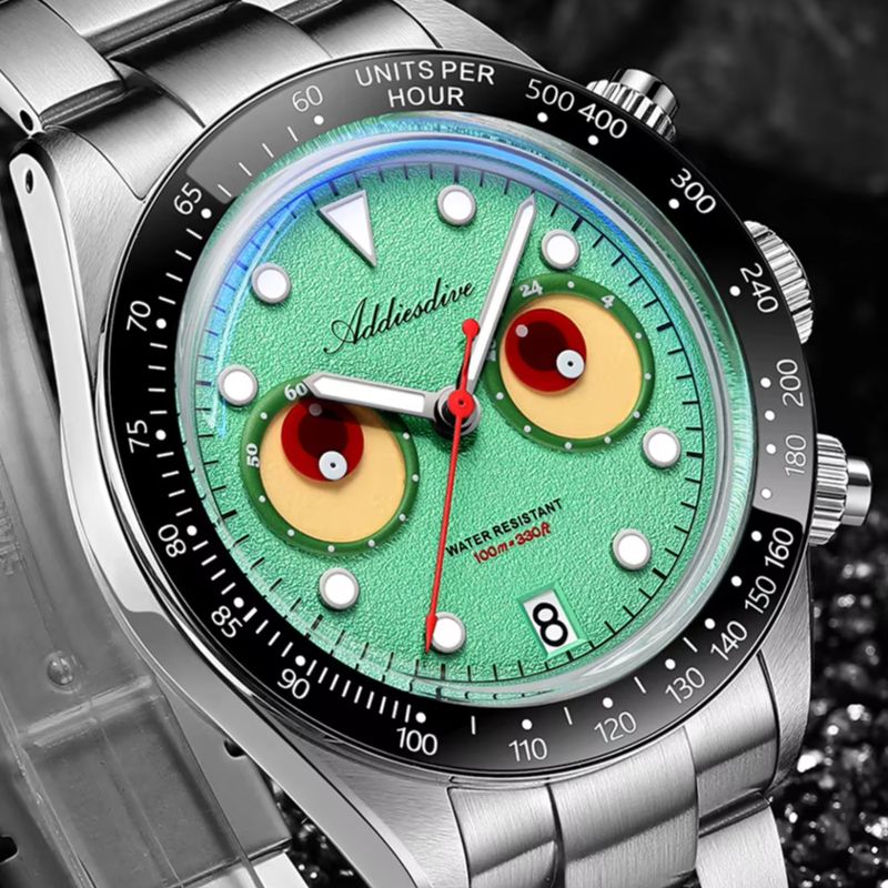 ADDIESDIVE chronograaf quartz  - Zero Luxury Watch recensie en prijs