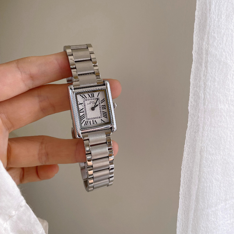 Roestvrij stalen horloge voor  - Luxury Watch Cartier recensie en prijs