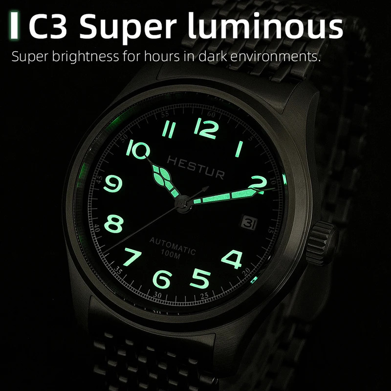 Hestur automatisch mechanisch  - Automatic Pilot Watch recensie en prijs
