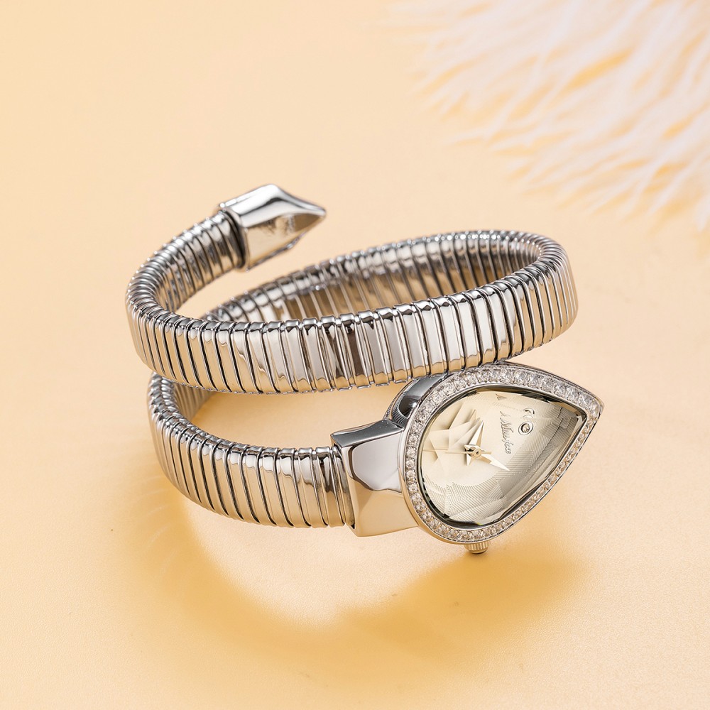 MISSFOX Slangvorm diamanten ho - Luxury Watch Unique recensie en prijs