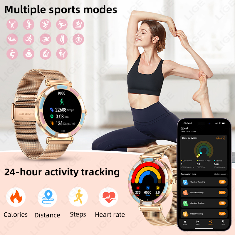 2026 LIGE Luxe Smartwatch voor - Luxury Watch Hd recensie en prijs