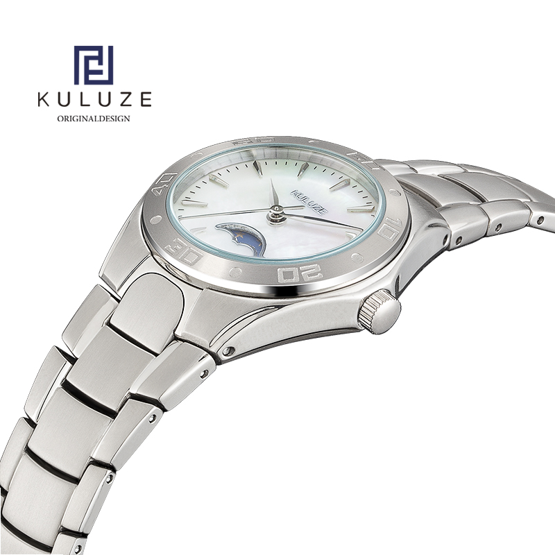 Kuluze Titanium Dame Horloge Z - Luxury Watch Moon Phase recensie en prijs